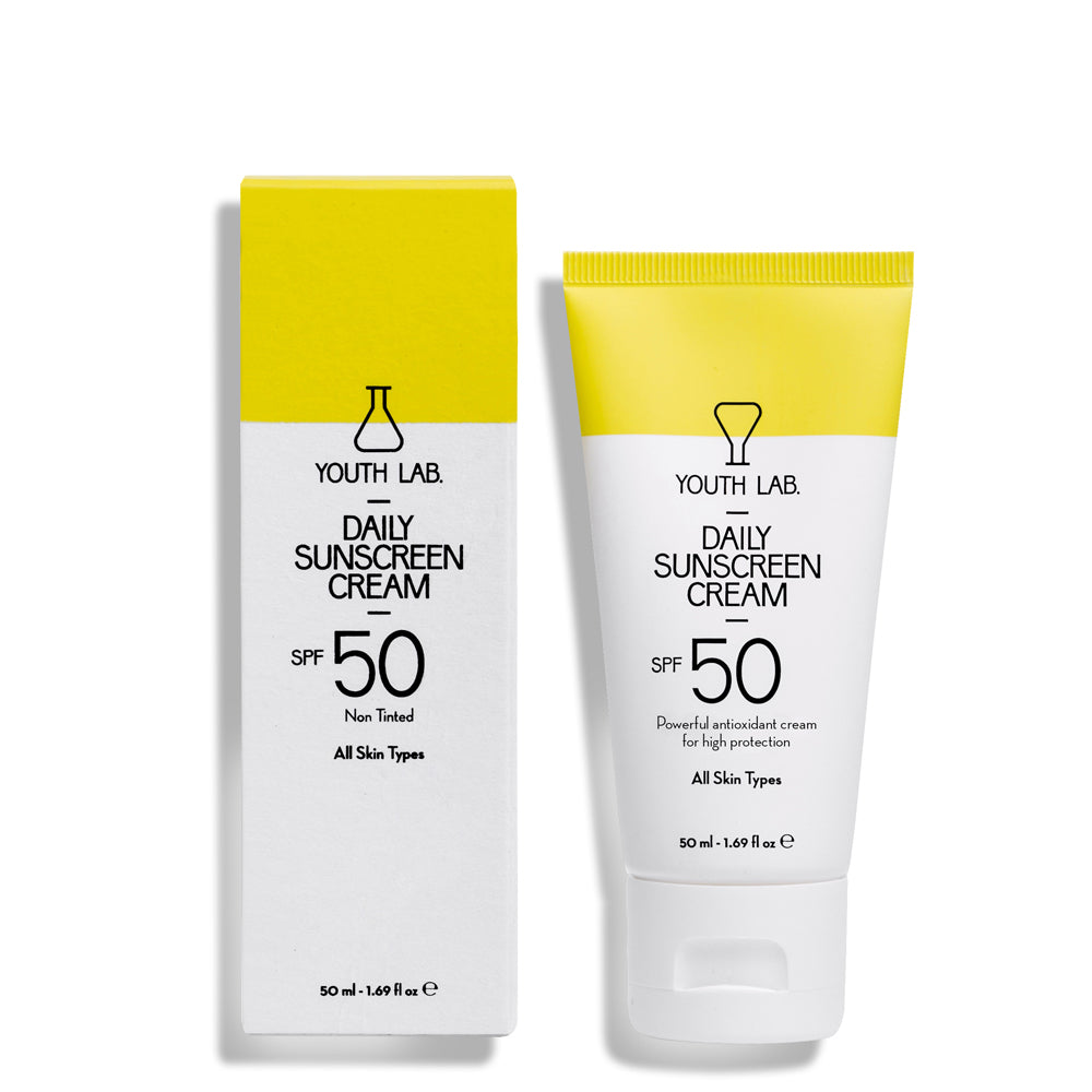 Daily Sunscreen Cream SPF 50: all skin types (non-tinted)