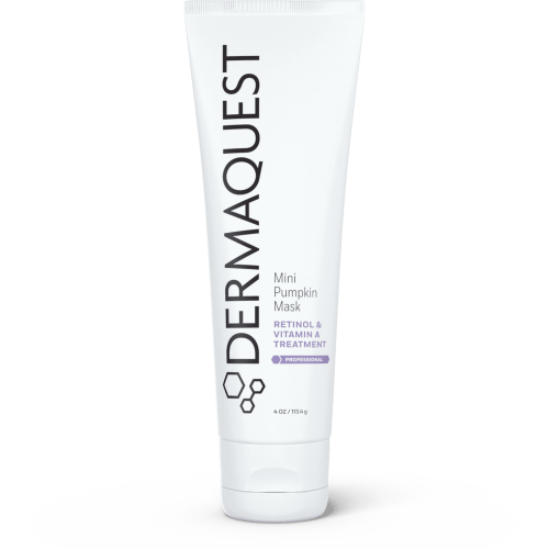Mini Pumpkin Mask by Dermaquest for glowing skin and anti aging benefits.