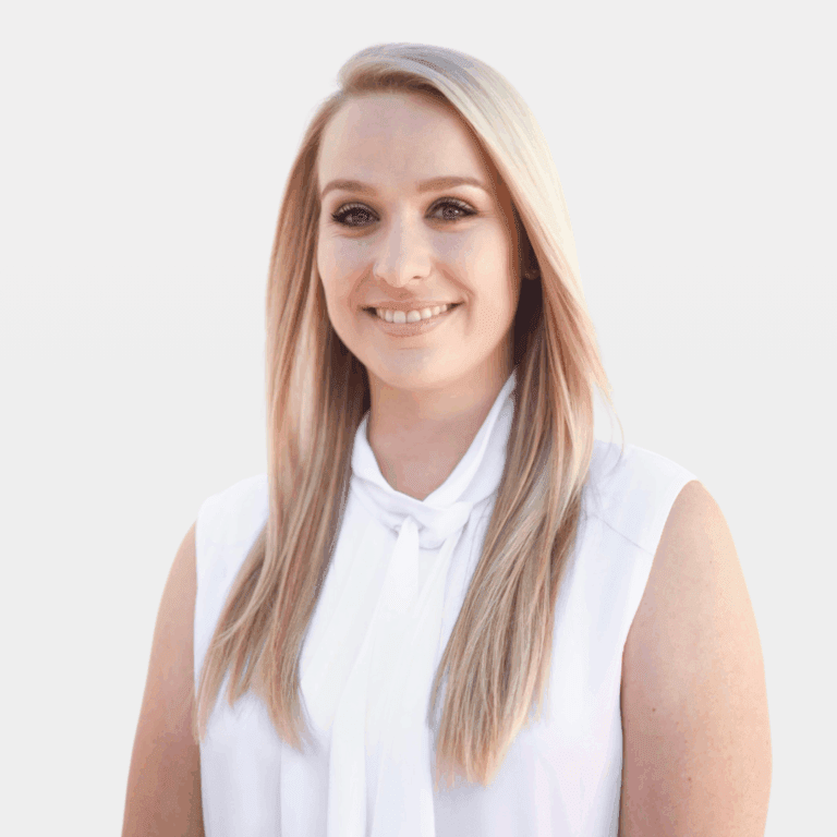 Beautiful woman with clear skin smiling, promoting cosmetic skincare services.