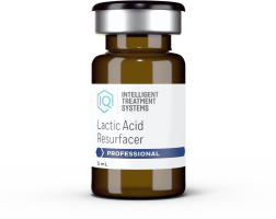 Lactic Acid Resurfacer bottle for skin rejuvenation and cosmetic treatments.